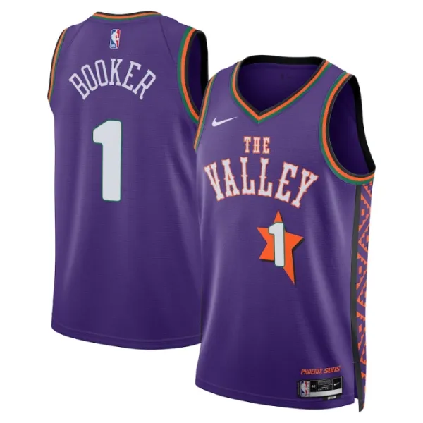 Nike Muški Dres Phoenix Suns Devin Booker City Edition 2024/25 Swingman Ljubičasta Nike Muški Dres Phoenix Suns Devin Booker City Edition 2024/25 Swingman Ljubičasta