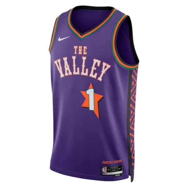 Nike Muški Dres Phoenix Suns Devin Booker City Edition 2024/25 Swingman Ljubičasta