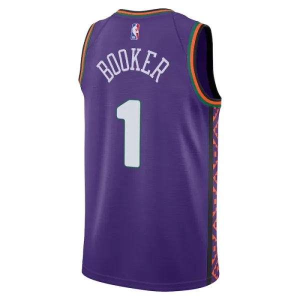 Nike Muški Dres Phoenix Suns Devin Booker City Edition 2024/25 Swingman Ljubičasta