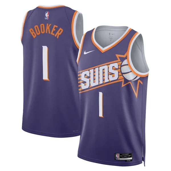 Nike Muški Dres Phoenix Suns Devin Booker Icon Edition 2023/24 Swingman Ljubičasta Nike Muški Dres Phoenix Suns Devin Booker Icon Edition 2023/24 Swingman Ljubičasta