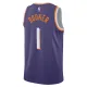 Nike Muški Dres Phoenix Suns Devin Booker Icon Edition 2023/24 Swingman Ljubičasta