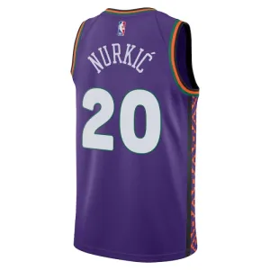 Nike Muški Dres Phoenix Suns Jusuf Nurkic City Edition 2024/25 Swingman Ljubičasta