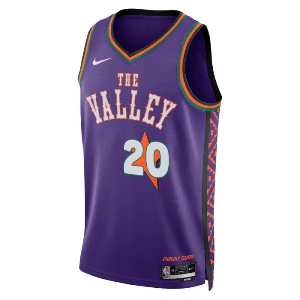 Nike Muški Dres Phoenix Suns Jusuf Nurkic City Edition 2024/25 Swingman Ljubičasta