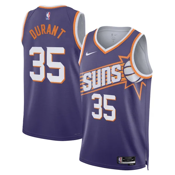 Nike Muški Dres Phoenix Suns Kevin Durant Icon Edition 2023/24 Swingman Ljubičasta Nike Muški Dres Phoenix Suns Kevin Durant Icon Edition 2023/24 Swingman Ljubičasta