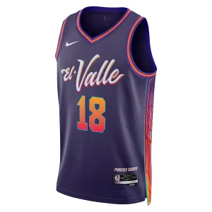 Nike Muški Dres Phoenix Suns Yuta Watanabe City Edition 2023/24 Swingman Ljubičasta