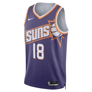 Nike Muški Dres Phoenix Suns Yuta Watanabe Icon Edition 2023/24 Swingman Ljubičasta