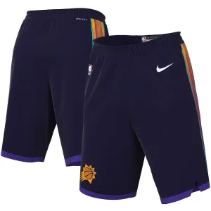 Nike Muški Kratke Hlače Phoenix Suns City Edition 2023/24 Swingman Ljubičasta