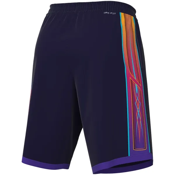 Nike Muški Kratke Hlače Phoenix Suns City Edition 2023/24 Swingman Ljubičasta