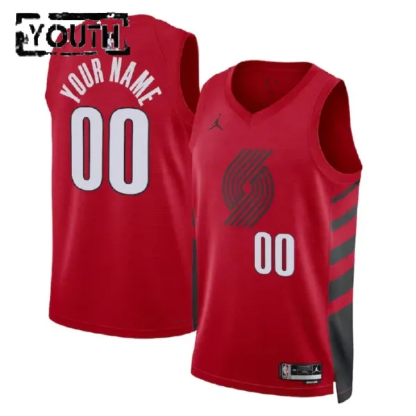 Dječji Dres Portland Trail Blazers Jordan Personalizacija Statement Edition Swingman Crvena Dječji Dres Portland Trail Blazers Jordan Personalizacija Statement Edition Swingman Crvena