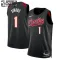 Nike Dječji Dres Portland Trail Blazers Anfernee Simons City Edition 2023/24 Swingman Crna