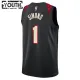 Nike Dječji Dres Portland Trail Blazers Anfernee Simons City Edition 2023/24 Swingman Crna