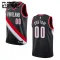 Nike Dječji Dres Portland Trail Blazers Personalizacija Icon Edition Swingman Crna