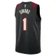 Nike Muški Dres Portland Trail Blazers Anfernee Simons City Edition 2023/24 Swingman Crna