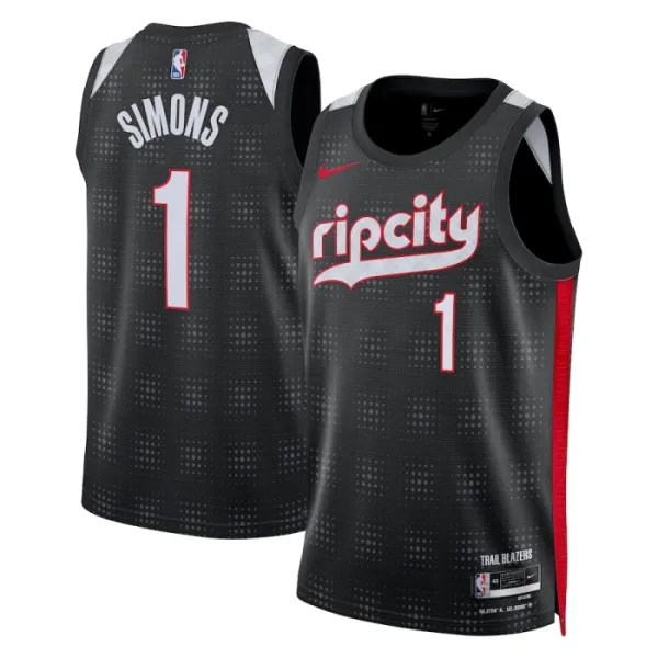 Nike Muški Dres Portland Trail Blazers Anfernee Simons City Edition 2024/25 Swingman Crna Nike Muški Dres Portland Trail Blazers Anfernee Simons City Edition 2024/25 Swingman Crna