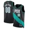 Nike Muški Dres Portland Trail Blazers Personalizacija City Edition 2022/23 Swingman Crna