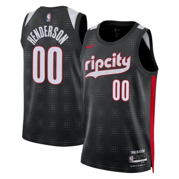 Nike Muški Dres Portland Trail Blazers Scoot Henderson City Edition 2024/25 Swingman Crna Nike Muški Dres Portland Trail Blazers Scoot Henderson City Edition 2024/25 Swingman Crna