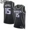 Dječji Dres Sacramento Kings Jordan Davion Mitchell 15 Statement Edition Swingman Crna