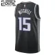 Dječji Dres Sacramento Kings Jordan Davion Mitchell 15 Statement Edition Swingman Crna