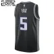 Dječji Dres Sacramento Kings Jordan De Aaron Fox 5 Statement Edition Swingman Crna