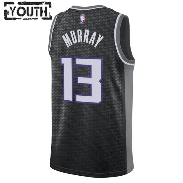 Dječji Dres Sacramento Kings Jordan Keegan Murray 13 Statement Edition Swingman Crna