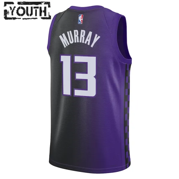 Jordan Dječji Dres Sacramento Kings Keegan Murray Statement Edition 2023/24 Swingman Ljubičasta