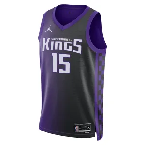 Jordan Muški Dres Sacramento Kings Davion Mitchell Statement Edition 2023/24 Swingman Ljubičasta