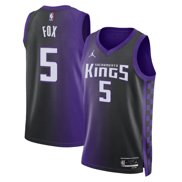 Jordan Muški Dres Sacramento Kings De Aaron Fox Statement Edition 2023/24 Swingman Ljubičasta Jordan Muški Dres Sacramento Kings De Aaron Fox Statement Edition 2023/24 Swingman Ljubičasta
