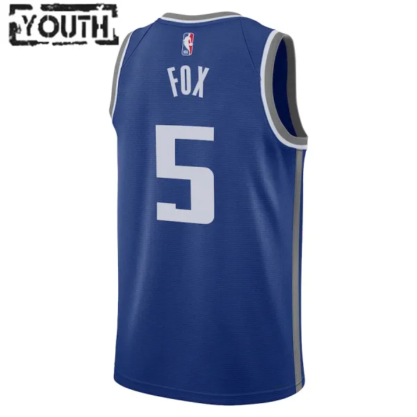 Nike Dječji Dres Sacramento Kings De Aaron Fox City Edition 2023/24 Swingman Plava