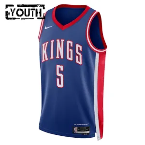 Nike Dječji Dres Sacramento Kings De Aaron Fox City Edition 2024/25 Swingman Plava