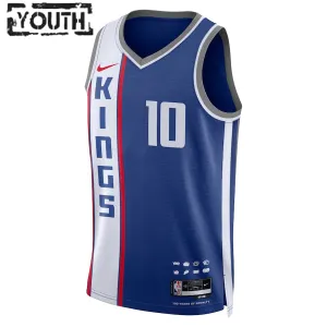 Nike Dječji Dres Sacramento Kings Domantas Sabonis City Edition 2023/24 Swingman Plava