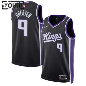 Nike Dječji Dres Sacramento Kings Kevin Huerter Icon Edition 2023/24 Swingman Crna