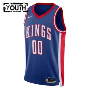 Nike Dječji Dres Sacramento Kings Personalizacija City Edition 2024/25 Swingman Plava