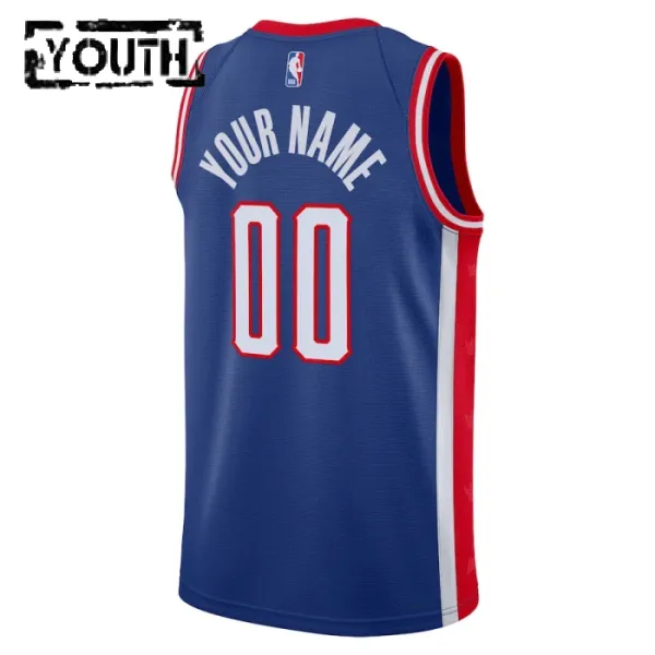 Nike Dječji Dres Sacramento Kings Personalizacija City Edition 2024/25 Swingman Plava