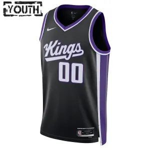 Nike Dječji Dres Sacramento Kings Personalizacija Icon Edition 2023/24 Swingman Crna