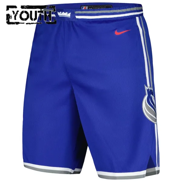 Nike Dječji Kratke Hlače Sacramento Kings City Edition 2023/24 Swingman Plava