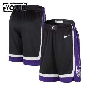 Nike Dječji Kratke Hlače Sacramento Kings Icon Edition 2023/24 Swingman Crna