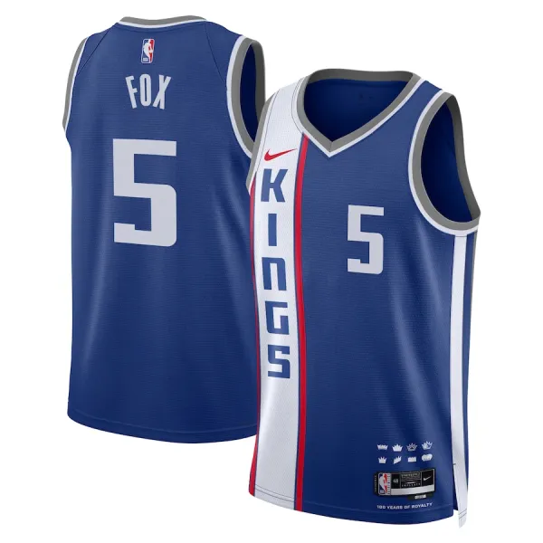 Nike Muški Dres Sacramento Kings De Aaron Fox City Edition 2023/24 Swingman Plava Nike Muški Dres Sacramento Kings De Aaron Fox City Edition 2023/24 Swingman Plava