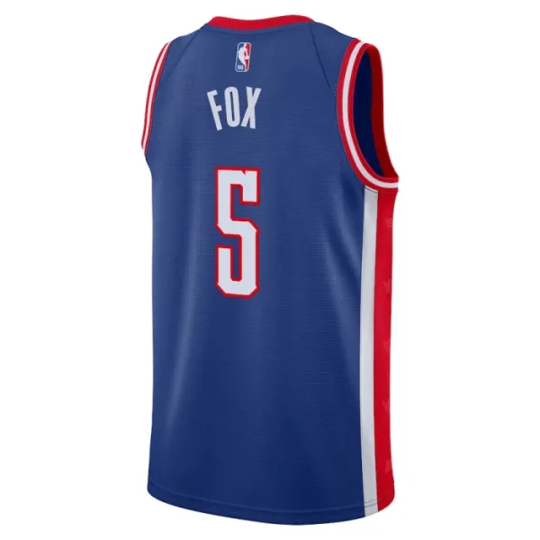 Nike Muški Dres Sacramento Kings De Aaron Fox City Edition 2024/25 Swingman Plava