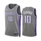 Nike Muški Dres Sacramento Kings Domantas Sabonis 10 City Edition 2022/23 Swingman Sivo