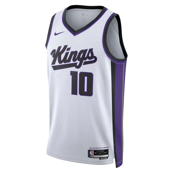 Nike Muški Dres Sacramento Kings Domantas Sabonis Association Edition 2023/24 Swingman Bijela