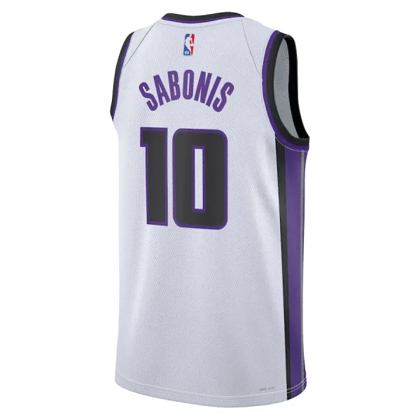 Nike Muški Dres Sacramento Kings Domantas Sabonis Association Edition 2023/24 Swingman Bijela