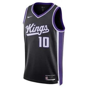 Nike Muški Dres Sacramento Kings Domantas Sabonis Icon Edition 2023/24 Swingman Crna