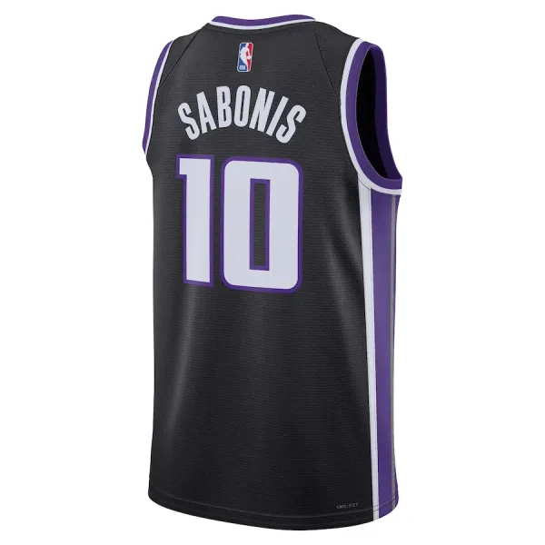 Nike Muški Dres Sacramento Kings Domantas Sabonis Icon Edition 2023/24 Swingman Crna