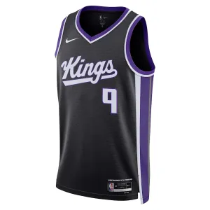 Nike Muški Dres Sacramento Kings Kevin Huerter Icon Edition 2023/24 Swingman Crna