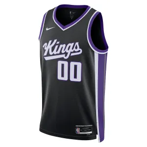 Nike Muški Dres Sacramento Kings Personalizacija Icon Edition 2023/24 Swingman Crna