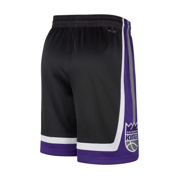 Nike Muški Kratke Hlače Sacramento Kings Icon Edition 2023/24 Swingman Crna
