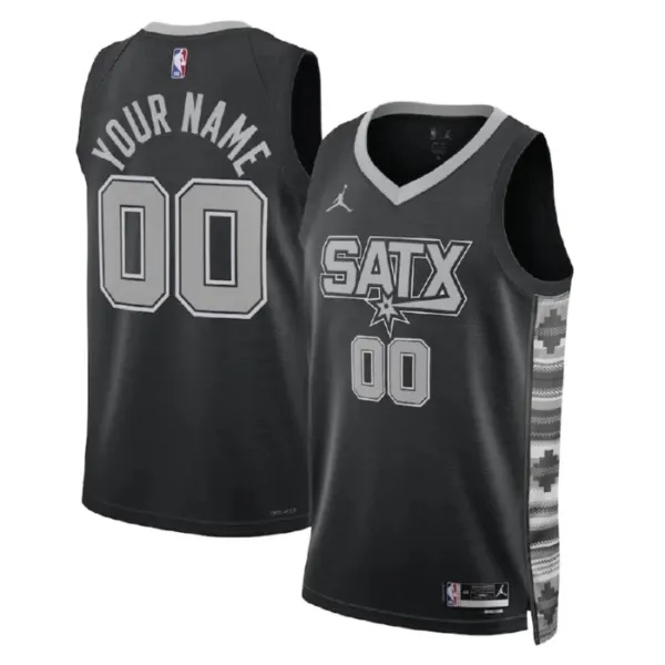 Muški Dres San Antonio Spurs Jordan Personalizacija Statement Edition Swingman Crna Muški Dres San Antonio Spurs Jordan Personalizacija Statement Edition Swingman Crna