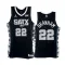 Muški Dres San Antonio Spurs Malaki Branham 22 Jordan Statement Edition Swingman Crna