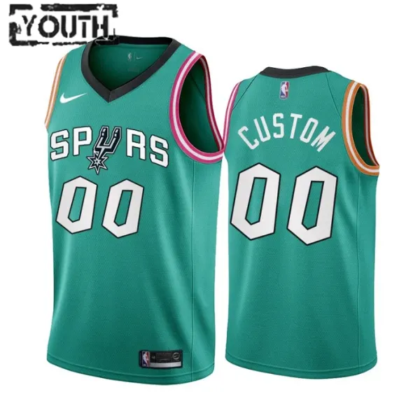 Nike Dječji Dres San Antonio Spurs Personalizacija City Edition 2022/23 Swingman Teal Nike Dječji Dres San Antonio Spurs Personalizacija City Edition 2022/23 Swingman Teal