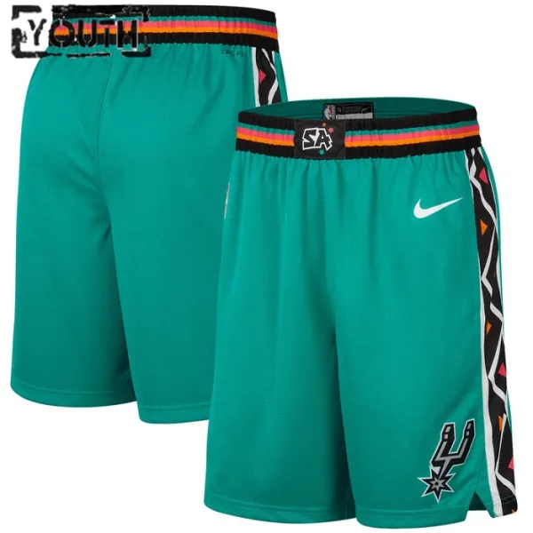 Nike Dječji Kratke Hlače San Antonio Spurs City Edition 2022/23 Swingman Nike Dječji Kratke Hlače San Antonio Spurs City Edition 2022/23 Swingman